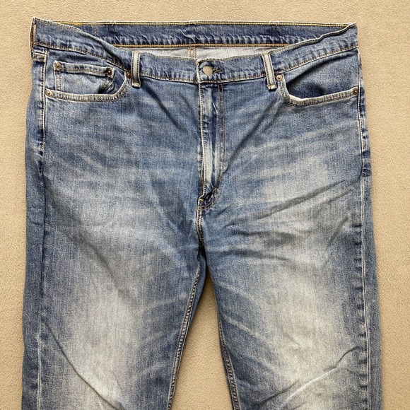 Lot of 2 Levi 514 Jeans Mens Size 42x30 Straight Fit Medium Wash - Picture 5 of 16